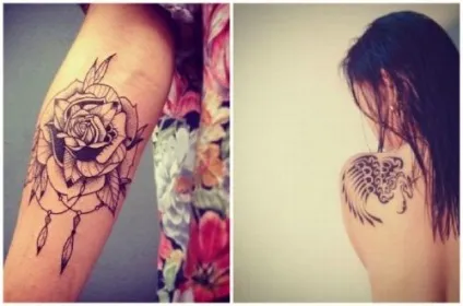 Чорні тату-види black tattoo, місця на тілі для татуювань (чорні) Чорні тату-види black tattoo, місця на тілі для татуювань