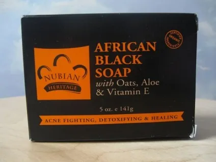 Чорне мило nubian heritage african black soap відгуки (Свотч) Чорне мило nubian heritage african black soap відгуки