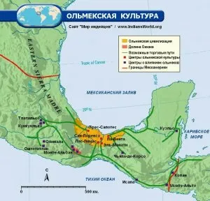 Цивілізація ольмеків, світ індіанців (узбережжі Мексиканської затоки) Цивілізація ольмеків, світ індіанців