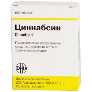 Цинабсин при гаймориті відгуки, інструкція як приймати (Цинабсин можна застосовувати) Цинабсин при гаймориті відгуки, інструкція як приймати