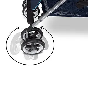 Cybex topaz - коляска-тростина з великим капюшоном