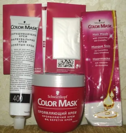 Кольоровий експеримент з маскою-фарбою color mask від schwarzkopf у відтінку 400 темний шоколад - (макіяж) Кольоровий експеримент з маскою-фарбою color mask від schwarzkopf у відтінку 400 темний шоколад -