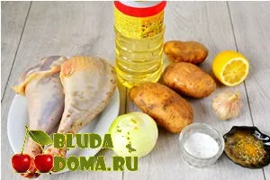 Гомілки індички в рукаві з картоплею, рецепт з фото (гомілку індички) Гомілки індички в рукаві з картоплею, рецепт з фото