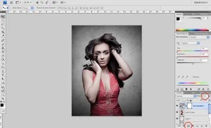 Гранжевим кам'яна дівчина · «світ фотошопа»