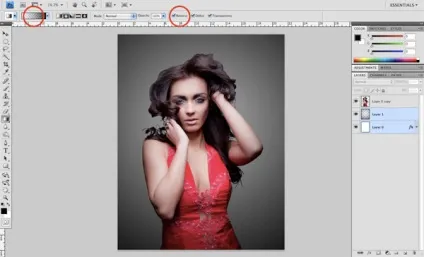 Гранжевим кам'яна дівчина · «світ фотошопа»