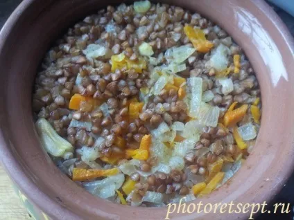 Гречка з куркою в горщиках (куркою) Гречка з куркою в горщиках