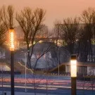 Дерев'яний павільйон в польщі, блог - приватна архітектура (рельєф) Дерев'яний павільйон в польщі, блог - приватна архітектура