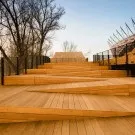 Дерев'яний павільйон в польщі, блог - приватна архітектура (форма) Дерев'яний павільйон в польщі, блог - приватна архітектура
