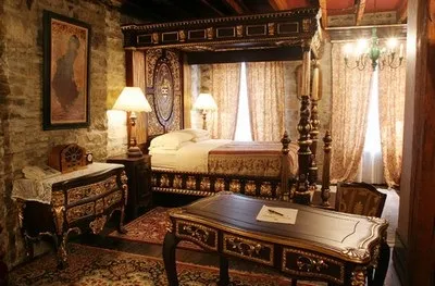 Єгипетський стиль в інтер'єрі, домфронт