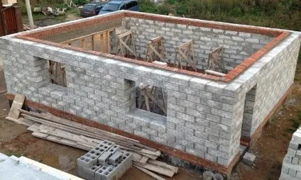 Будинки з піноблоків будівництво поетапно (як порахувати піноблоки додому) Будинки з піноблоків будівництво поетапно
