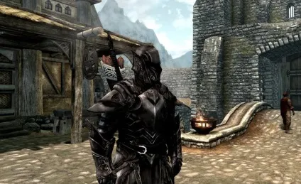 Ебонітові обладунки skyrim