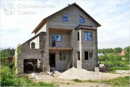 Будинок з твінблока своїми руками - технологія зведення (зведення) Будинок з твінблока своїми руками - технологія зведення