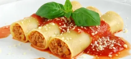 Фаршировані макарони-черепашки, трубочки, гнізда в духовці або в мультиварці - рецепти з фаршем, (фаршировані) Фаршировані макарони-черепашки, трубочки, гнізда в духовці або в мультиварці - рецепти з фаршем,