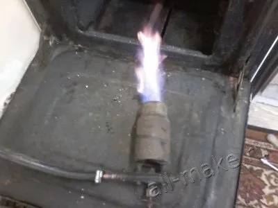 Газова гармата з паяльної лампи - саморобки своїми руками - зроби сам з підручних матеріалів