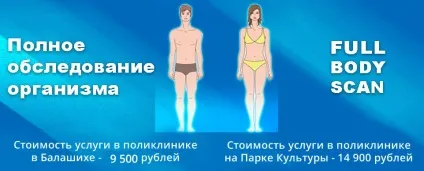 Full body scan - повне сканування всього тіла в москві (full) Full body scan - повне сканування всього тіла в москві