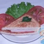 Гарячі бутерброди з куркою (гарячі) Гарячі бутерброди з куркою
