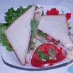 Гарячі бутерброди з куркою (куркою) Гарячі бутерброди з куркою