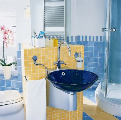 Блакитна ванна кімната (фото) (ванна) Блакитна ванна кімната (фото)
