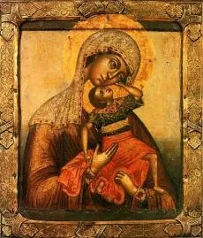 Ікона Божої Матері Взиграніе немовляти значення, молитва, в чому допомагає (немовляти) Ікона Божої Матері Взиграніе немовляти значення, молитва, в чому допомагає