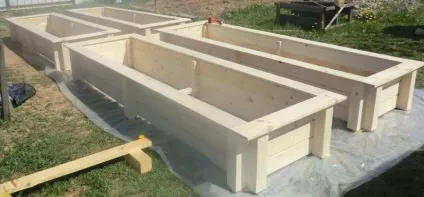 Грядки з дощок виготовлення бортиків, короба, фото, відео (грядки) Грядки з дощок виготовлення бортиків, короба, фото, відео