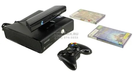 Ігрова приставка microsoft xbox 360 slim 4gb kinect bundle kinect adventures! Disneyland