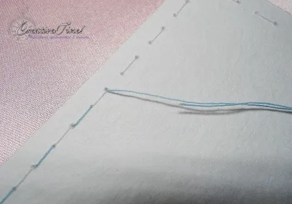 Імітуємо машинну строчку - ярмарок майстрів - ручна робота, handmade