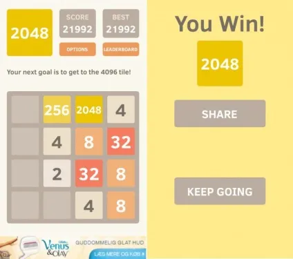 Гра 2048 - як виграти кращі стратегії перемоги (стратегії) Гра 2048 - як виграти кращі стратегії перемоги