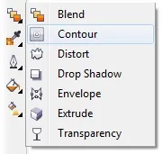 Інструмент contour (контур) в coreldraw - coreldraw, купити coreldraw - програмні продукти