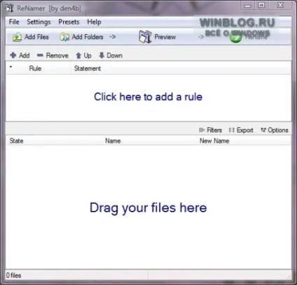 Використання renamer для масового перейменування файлів - статті про microsoft windows