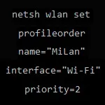Змінити пріоритет мережі wi-fi в windows 10
