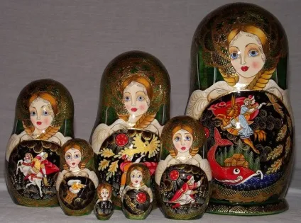 Історія створення російської матрьошки і кращі фото матрьошок (звернути) Історія створення російської матрьошки і кращі фото матрьошок