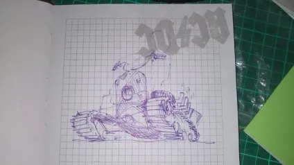 Гусенична танкетка «клоп»