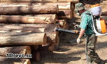 Як і чим краще обробити зруб будинку всередині своїми руками