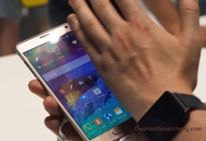 Як робити скріншоти на samsung galaxy note 4 і galaxy note edge (кнопки Додому Харчування) Як робити скріншоти на samsung galaxy note 4 і galaxy note edge
