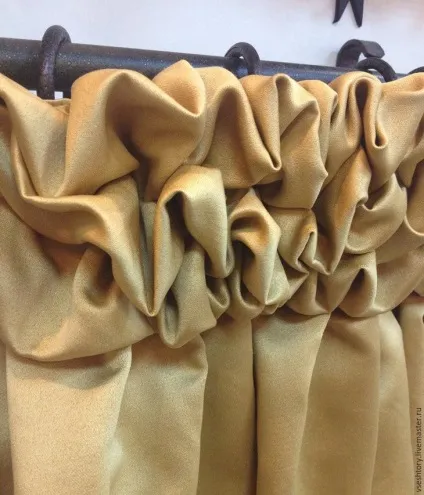 Як швидко зшити штори з буфами (поєднуємо тасьми отриманої) Як швидко зшити штори з буфами