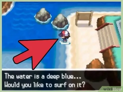 Як знайти атаку водоспад в грі pokemon black