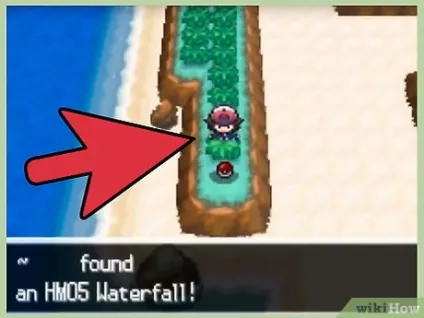 Як знайти атаку водоспад в грі pokemon black