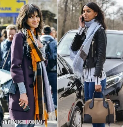 Як носити шарф 15 теплих ідей і один тренд, trendy-u (один) Як носити шарф 15 теплих ідей і один тренд, trendy-u