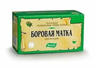Як пити борову матку