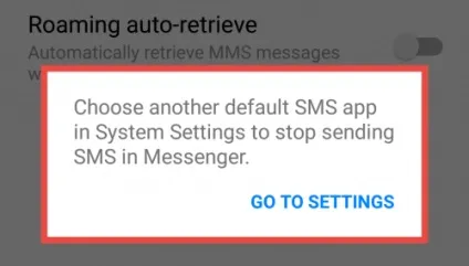 Як відключити функцію sms в facebook messenger (facebook) Як відключити функцію sms в facebook messenger