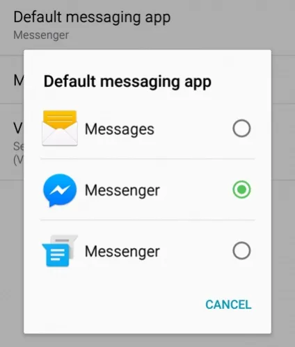 Як відключити функцію sms в facebook messenger (facebook) Як відключити функцію sms в facebook messenger