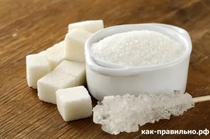 Як правильно вживати цукор