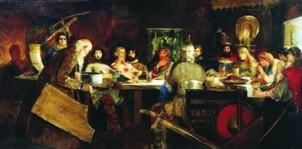 Як українські царі в старовину бенкетували (царі) Як українські царі в старовину бенкетували