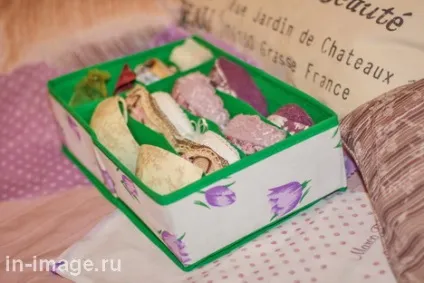 Як розкласти речі в шафі