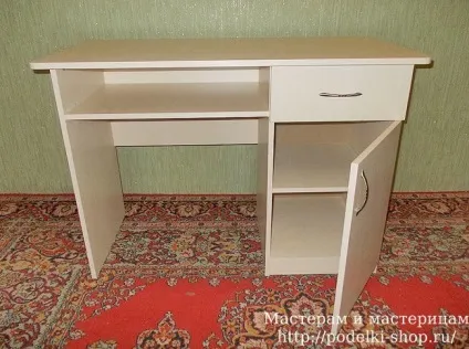 Як самостійно зібрати письмовий стіл, «майстрам і майстриням» (стіл) Як самостійно зібрати письмовий стіл, «майстрам і майстриням»