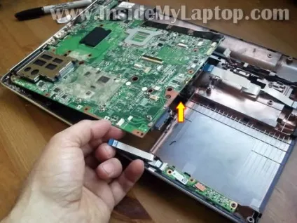 Як розібрати ноутбук hp pavilion dv6 (Викриття шурупа кріплення) Як розібрати ноутбук hp pavilion dv6