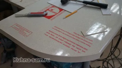 Як зробити округлення на стільниці - kuhna-sam (зробити) Як зробити округлення на стільниці - kuhna-sam