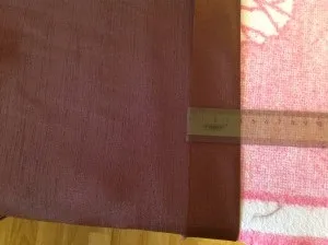 Як зшити штори на люверсах (подвійна подгибка Заколюємо) Як зшити штори на люверсах
