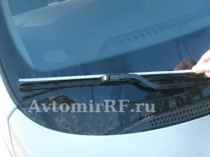 Як дізнатися розмір щіток склоочисника