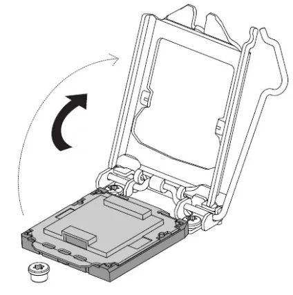 Як встановити процесор lga115x в роз'єм (4-контактний роз'єм кабелю) Як встановити процесор lga115x в роз'єм